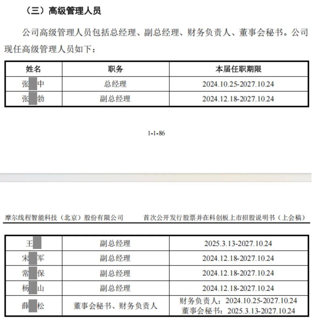 摩尔线程IPO:市占率不足1%引关注,7名高管中5人曾任职英伟达,被列入“实体清单”后多环节承压