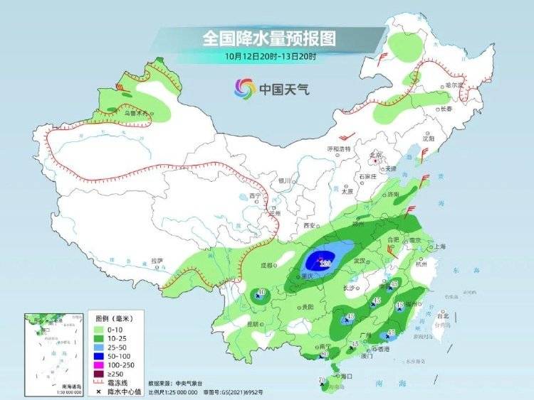 暴雨浇灭高温,加速入秋!重庆史上最长夏季终于结束
